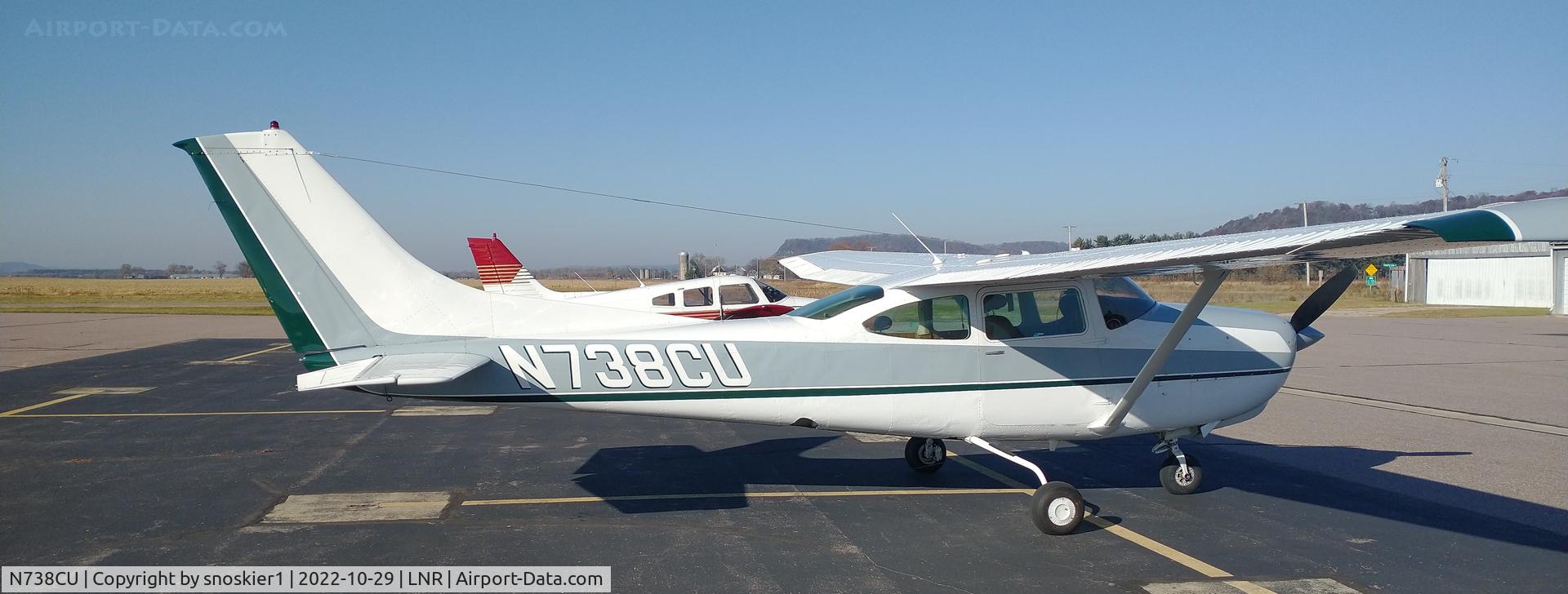 N738CU, 1979 Cessna TR182 Turbo Skylane RG C/N R18200912, At Sam's Restaurant... LNR