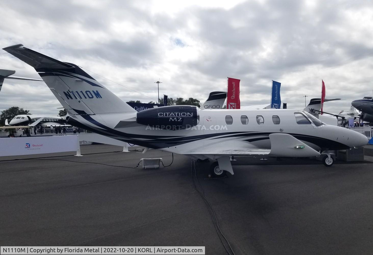 N1110M, 2022 Textron (Cessna) 525M Gen2 C/N 525-1110, NBAA 2022