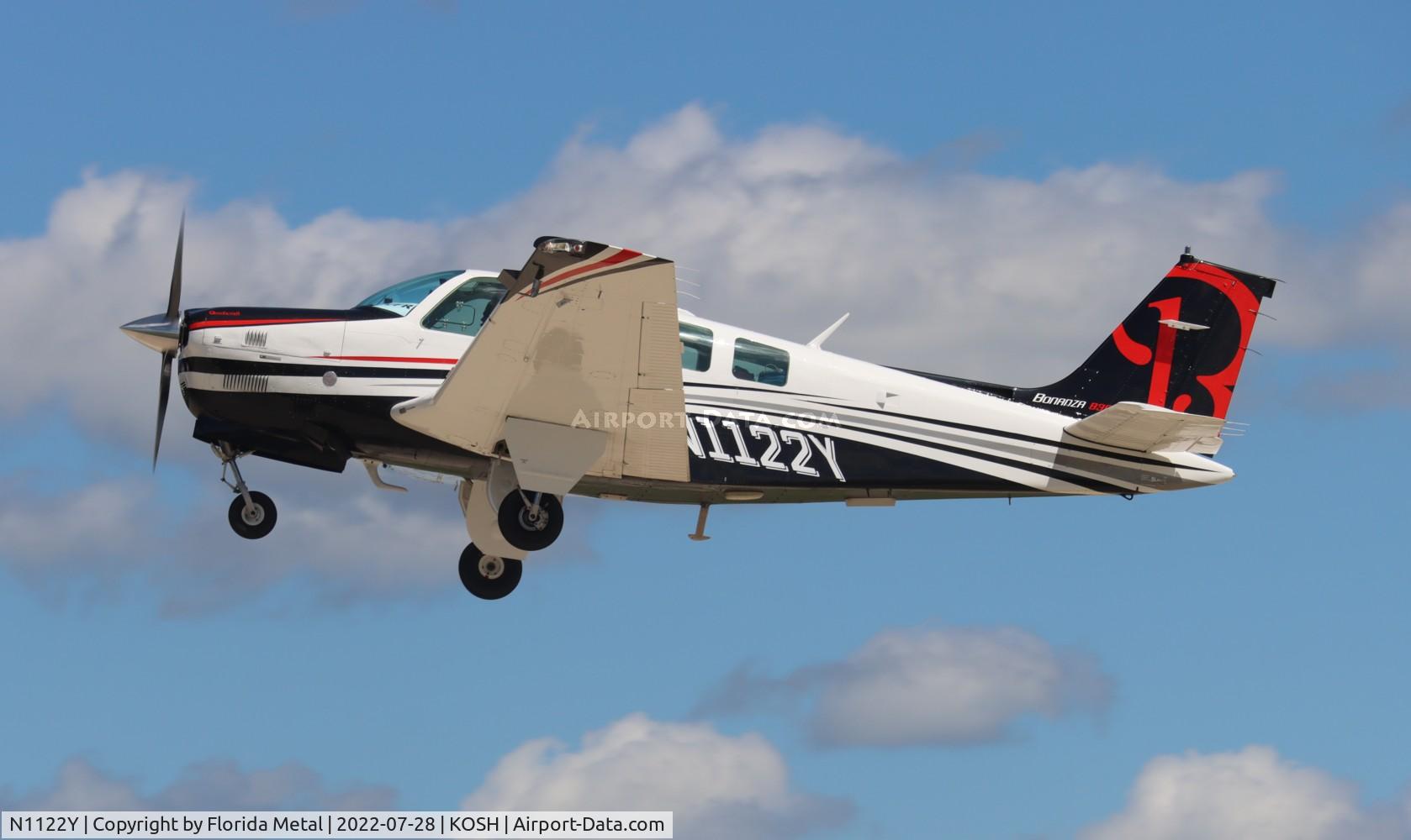 N1122Y, 1982 Beech B36TC Bonanza C/N EA-333, OSH 2022