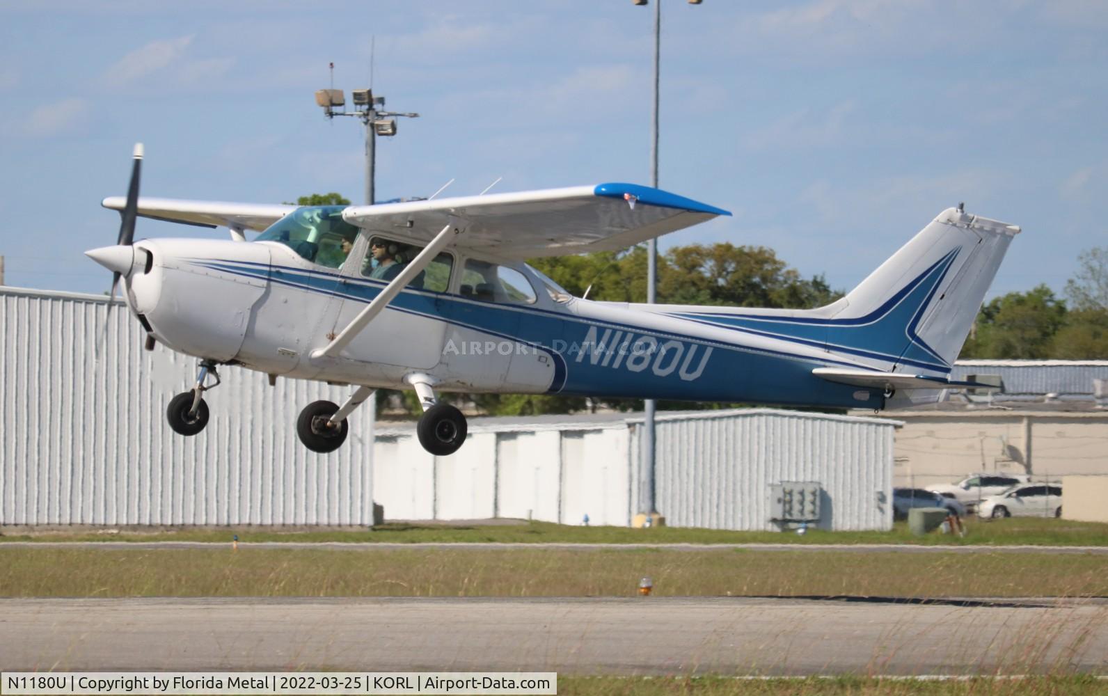N1180U, 1976 Cessna 172M C/N 17266881, ORL 2022