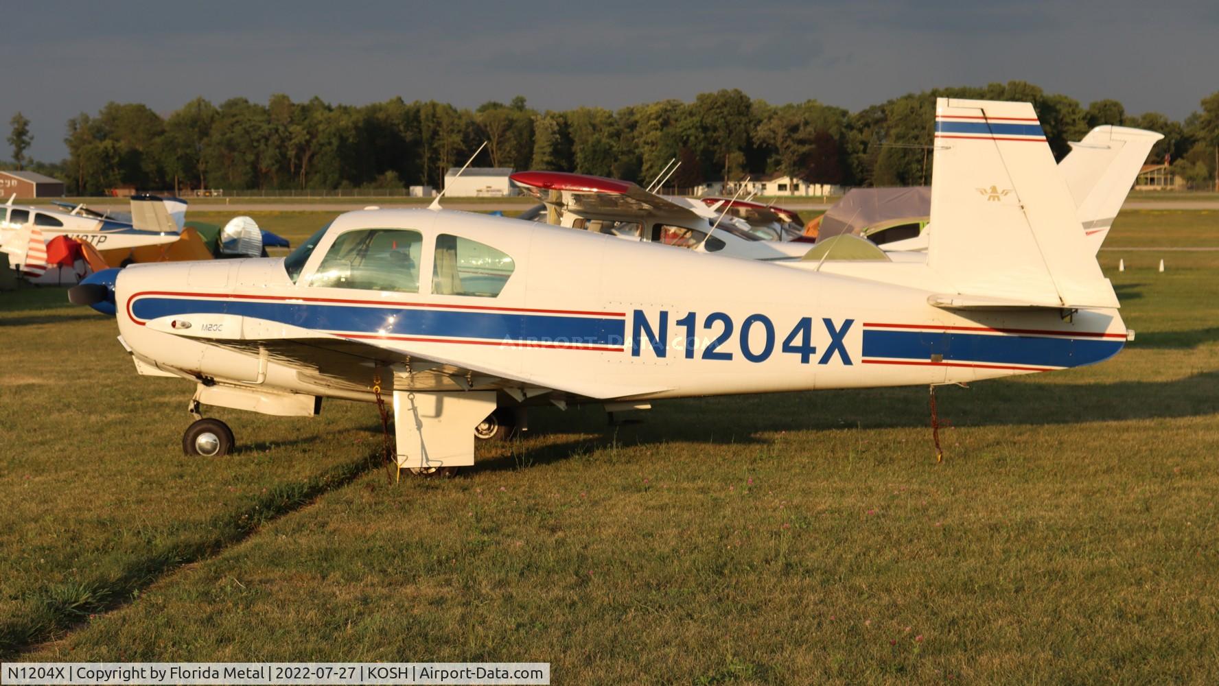 N1204X, 1963 Mooney M20C Ranger C/N 2607, OSH 2022