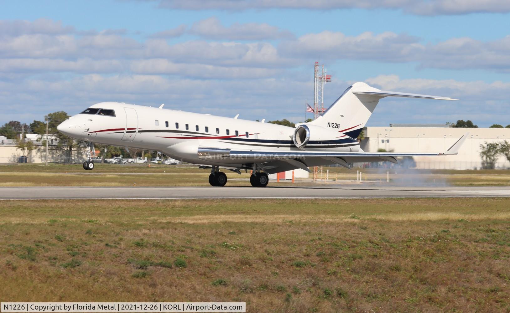 N1226, Bombardier BD-700-1A11 Global 5000 C/N 9737, ORL 2021
