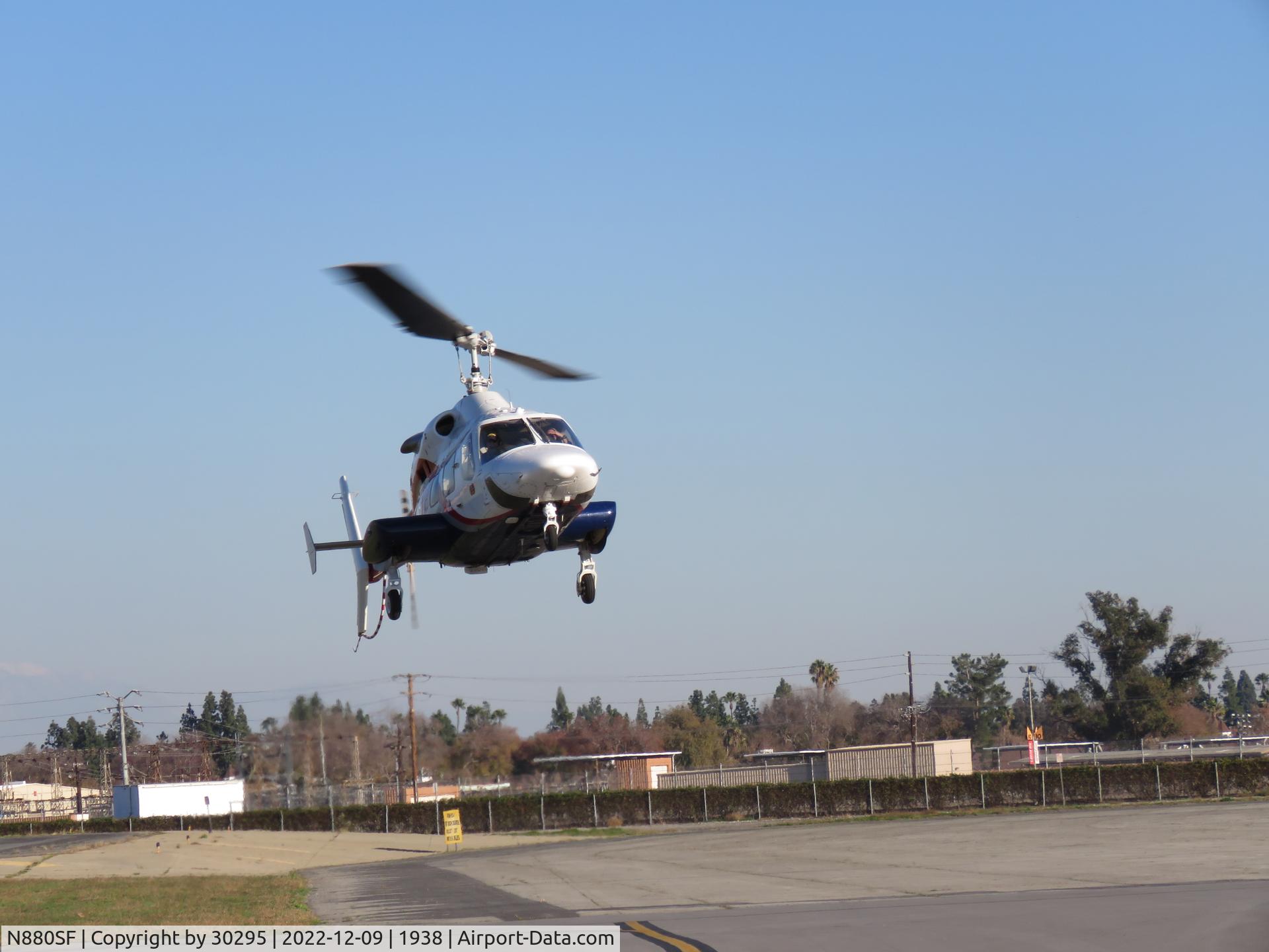 N880SF, 1994 Bell 230 C/N 23024, Almost down