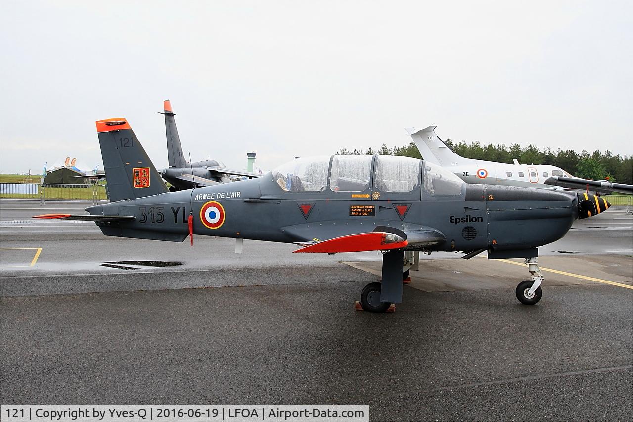 121, Socata TB-30 Epsilon C/N 121, Socata TB-30 Epsilon, Static display, Avord Air Base 702 (LFOA) Open day 2016