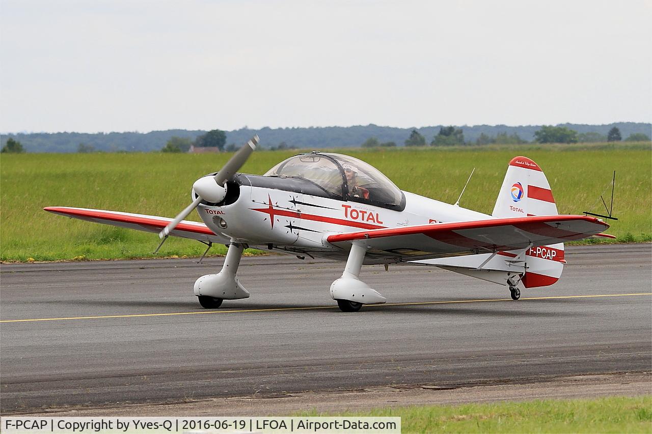 F-PCAP, Mudry CAP-10 C/N A5, Mudry CAP-10, Taxiing to static park, Avord Air Base 702 (LFOA) Open day 2016