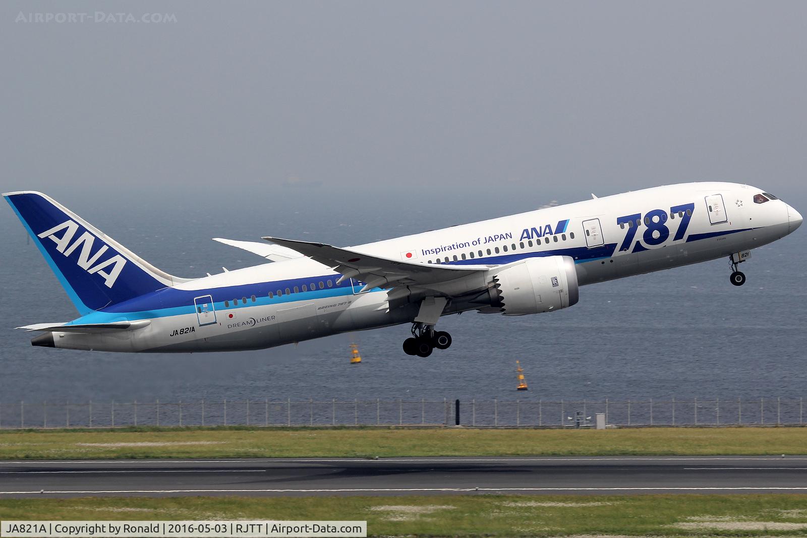 JA821A, 2013 Boeing 787-8 Dreamliner C/N 42245, at hnd