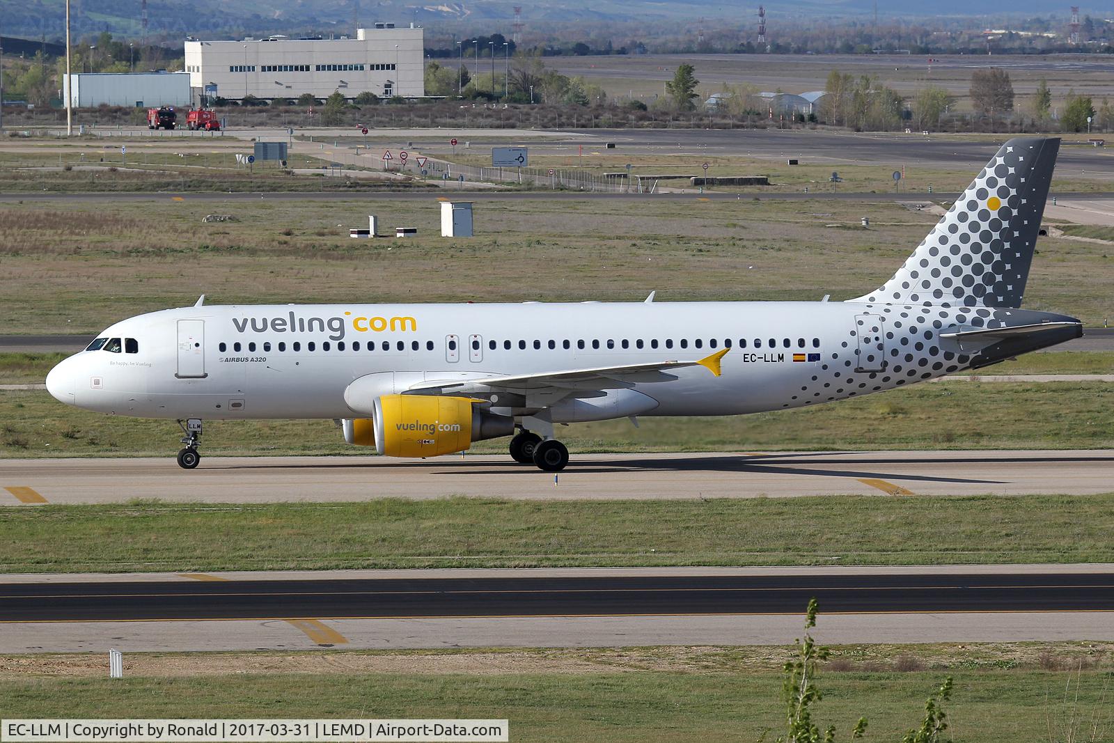 EC-LLM, 2011 Airbus A320-214 C/N 4681, at mad