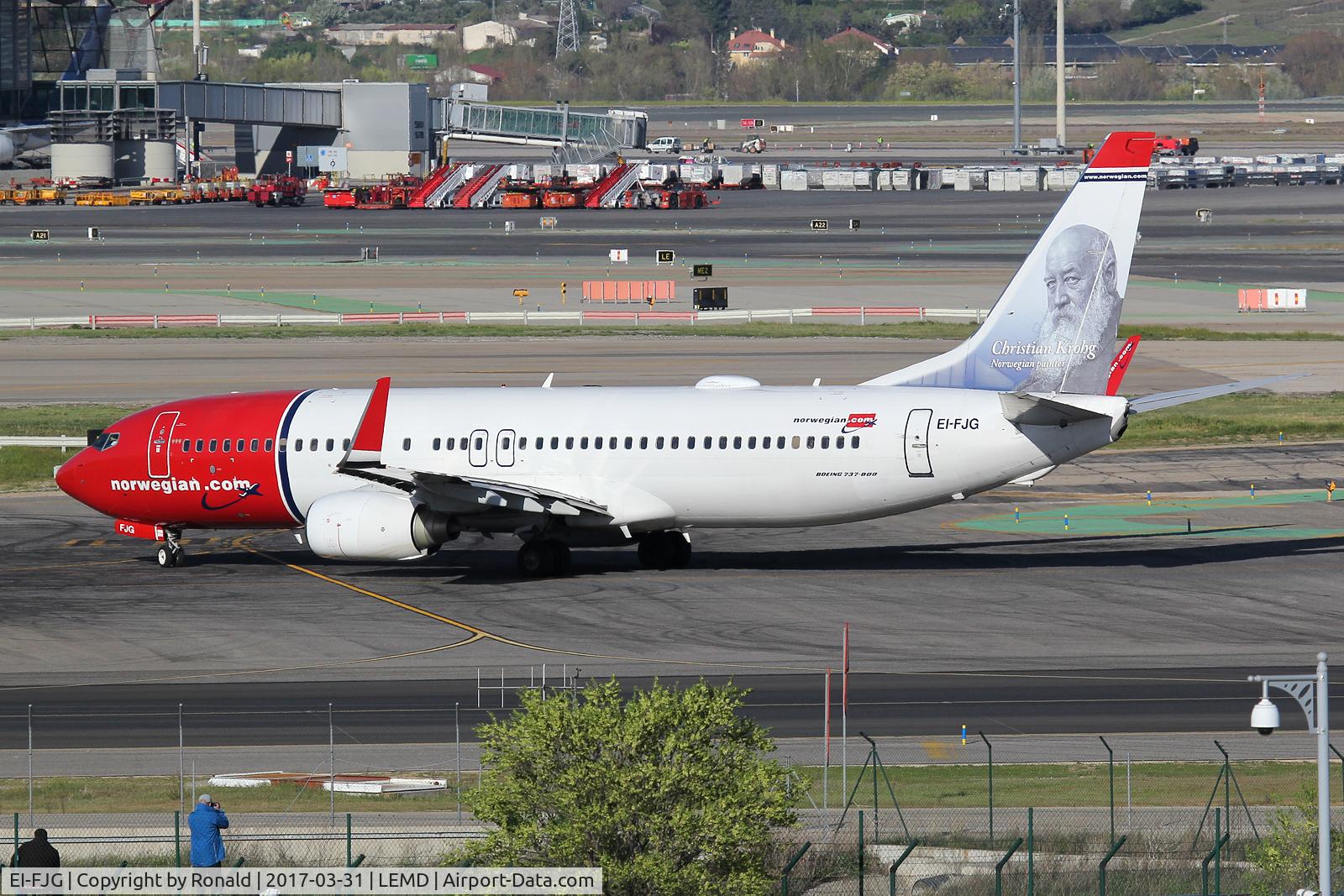 EI-FJG, 2010 Boeing 737-8JP C/N 37818, at mad