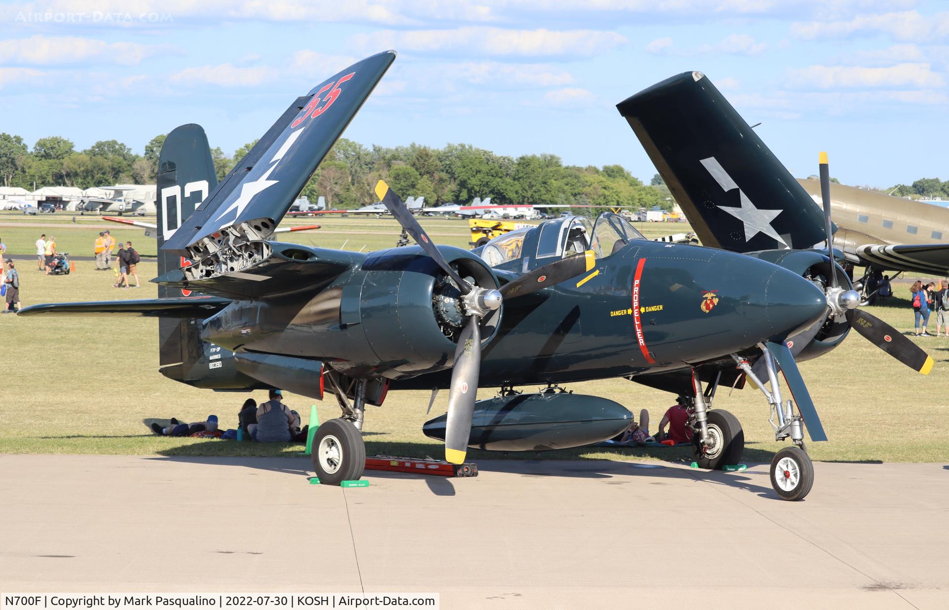 N700F, 1945 Grumman F7F-3 Tigercat C/N C.132, Grumman F7F-3