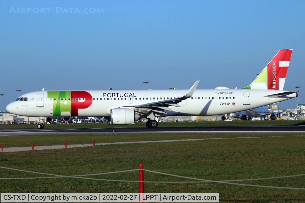 CS-TXD, 2019 Airbus A321-251NX C/N 9055, Taxiing