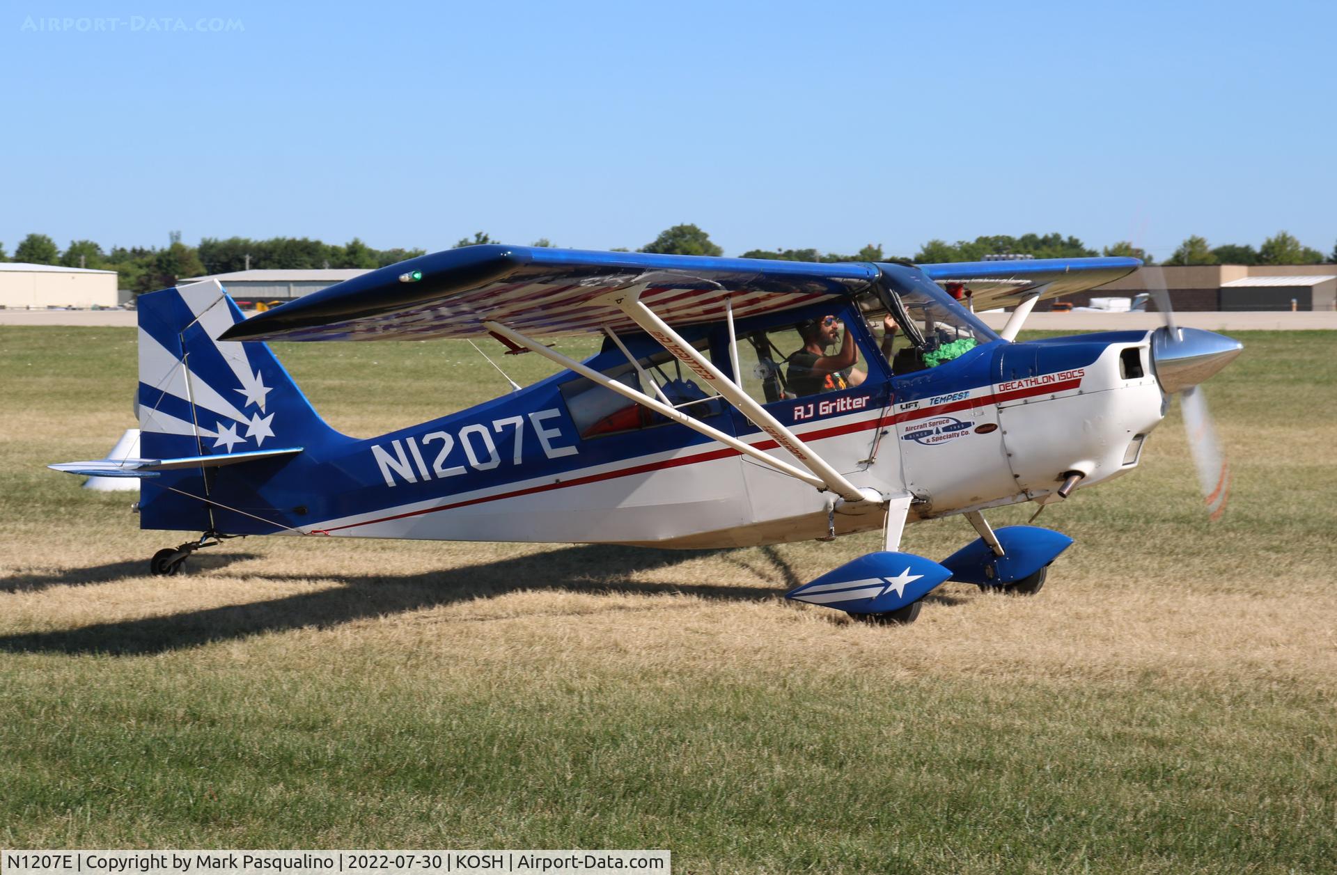 N1207E, 1977 Bellanca 8KCAB Decathlon C/N 323-77, Bellanca 8KCAB