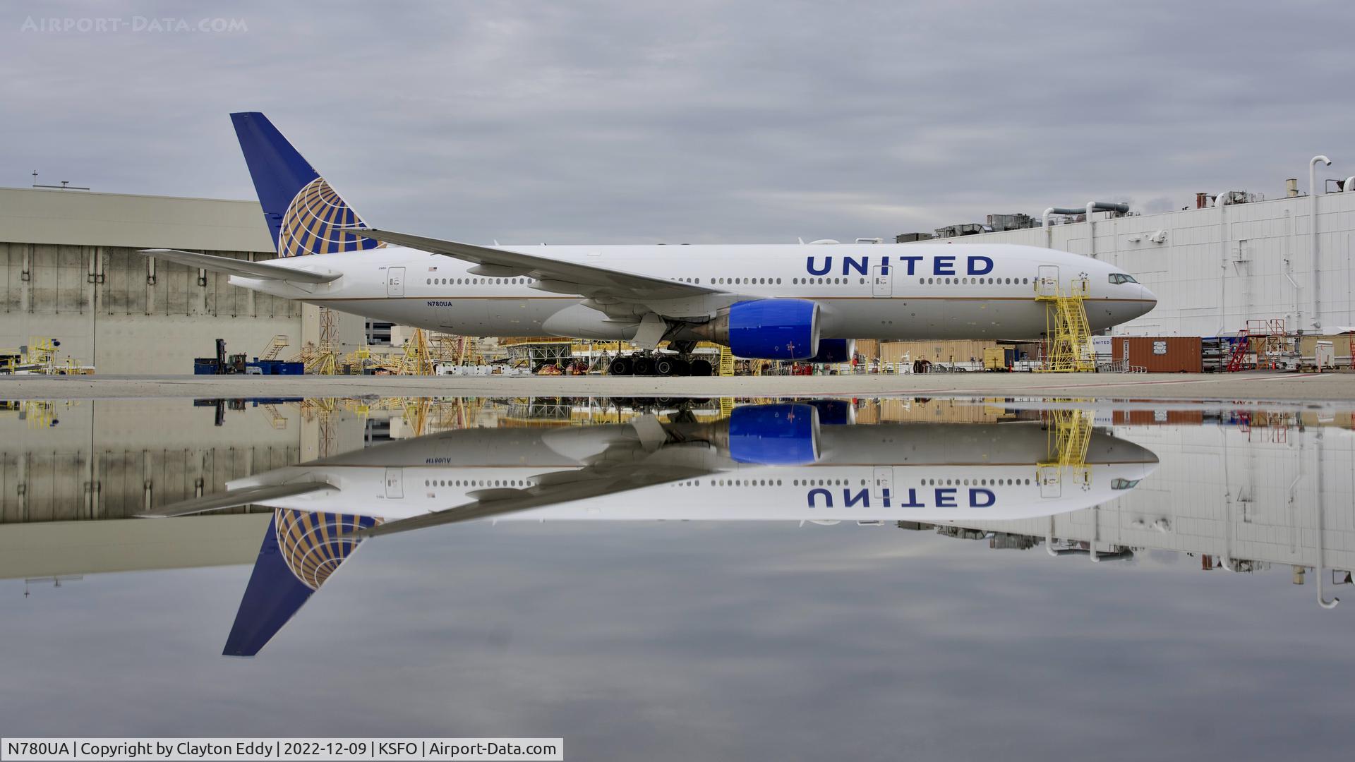 N780UA, 1996 Boeing 777-222 C/N 26944, SFO 2022.
