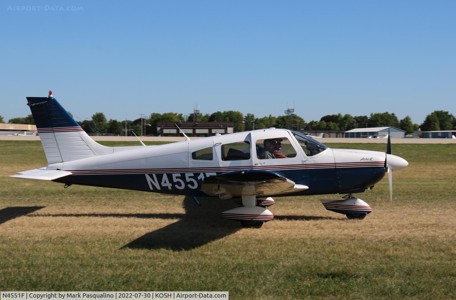 N4551F, 1976 Piper PA-28-181 Archer C/N 28-7790044, Piper PA-28-181