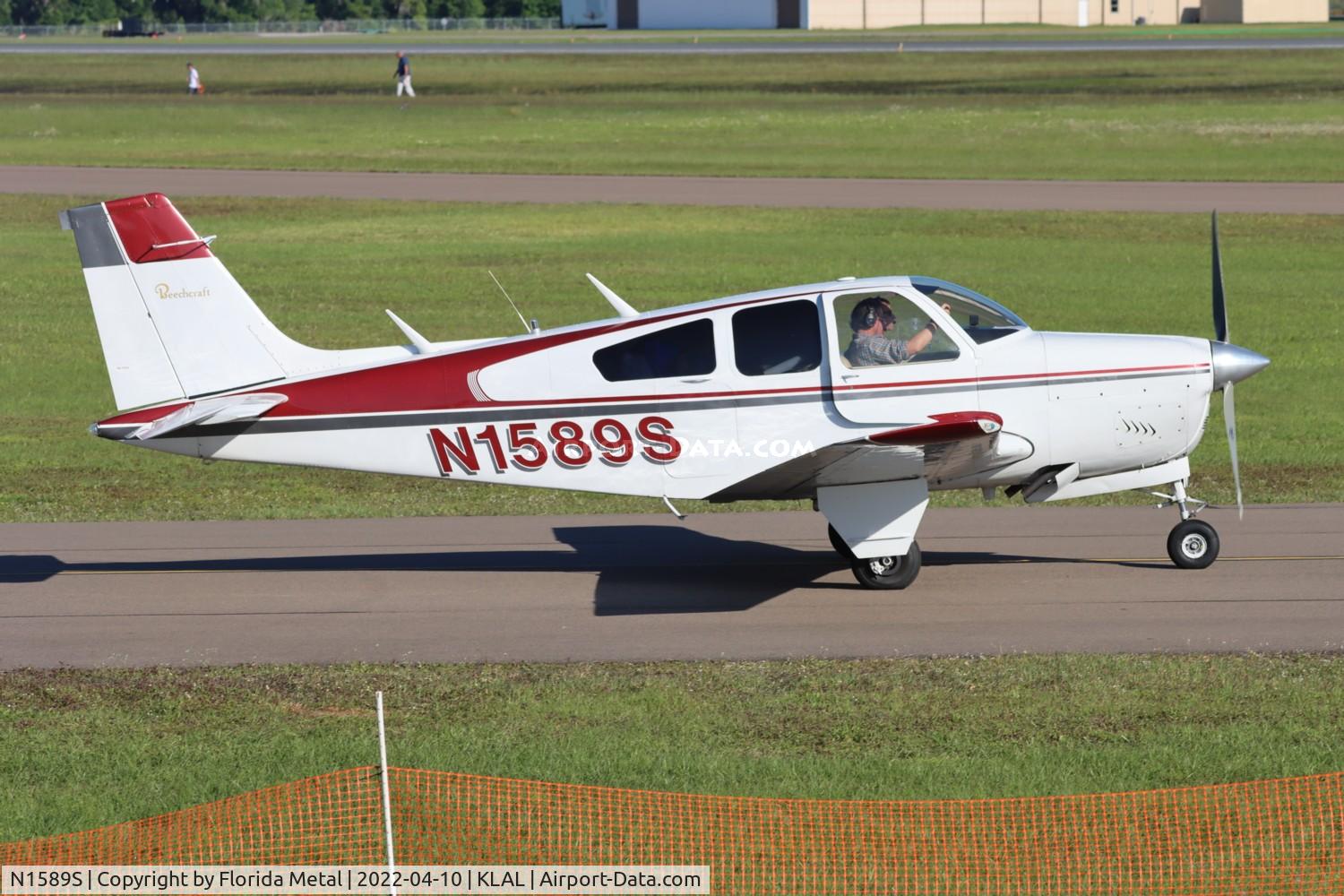 N1589S, 1962 Beech 35-B33 Debonair C/N CD-538, Sun N fun 2022