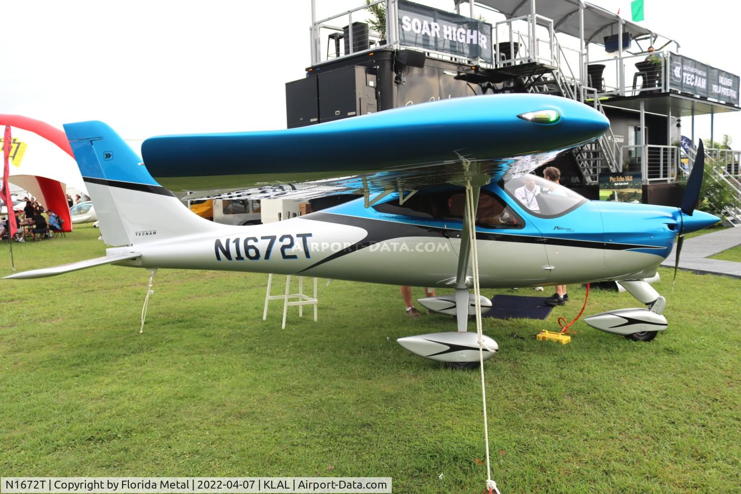 N1672T, 2022 Tecnam P92 Echo MKII C/N 1672, Sun N Fun 2022