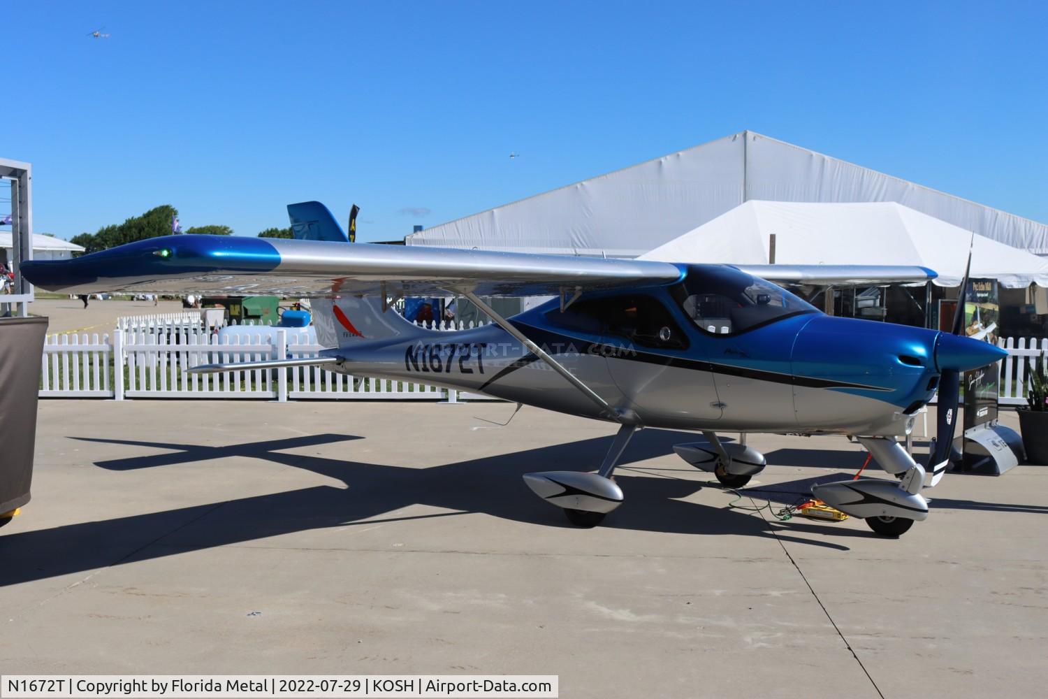 N1672T, 2022 Tecnam P92 Echo MKII C/N 1672, OSH 2022