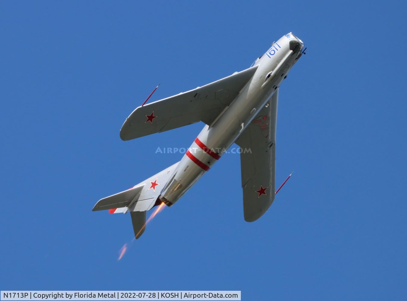N1713P, 1960 PZL-Mielec Lim-5 (MiG-17F) C/N 1C1713, OSH 2022