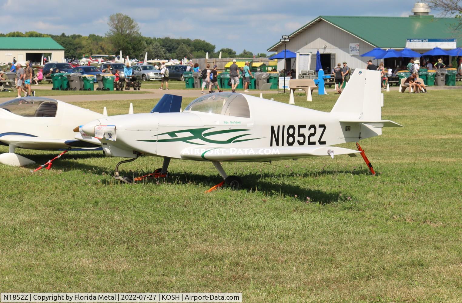 N1852Z, 2006 Rand Robinson KR-2S C/N 847, OSH 2022