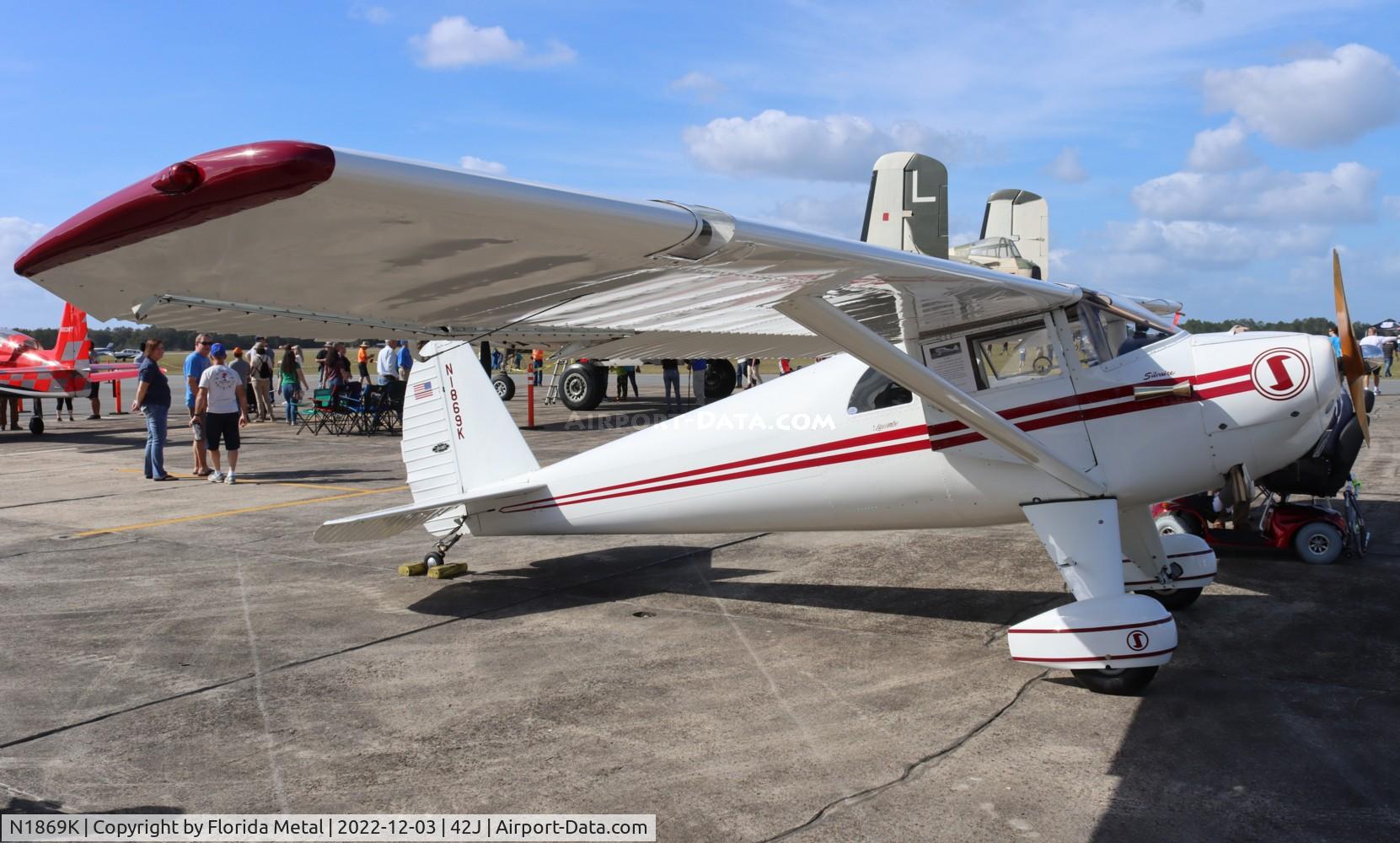 N1869K, 1947 Luscombe 8E Silvaire C/N 4596, Keystone 80th