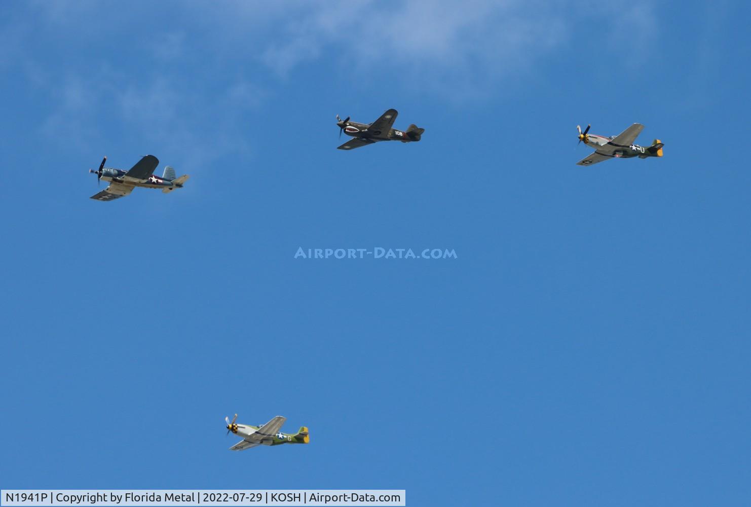 N1941P, 1941 Curtiss P-40E C/N 1025, OSH 2022