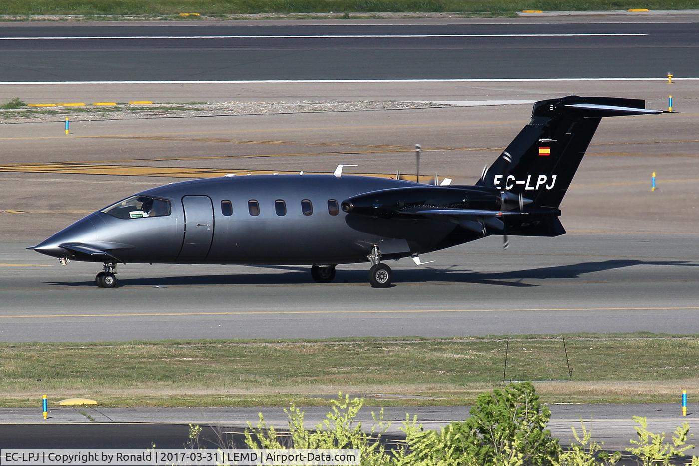 EC-LPJ, 2011 Piaggio P-180 Avanti II C/N 1223, st mad