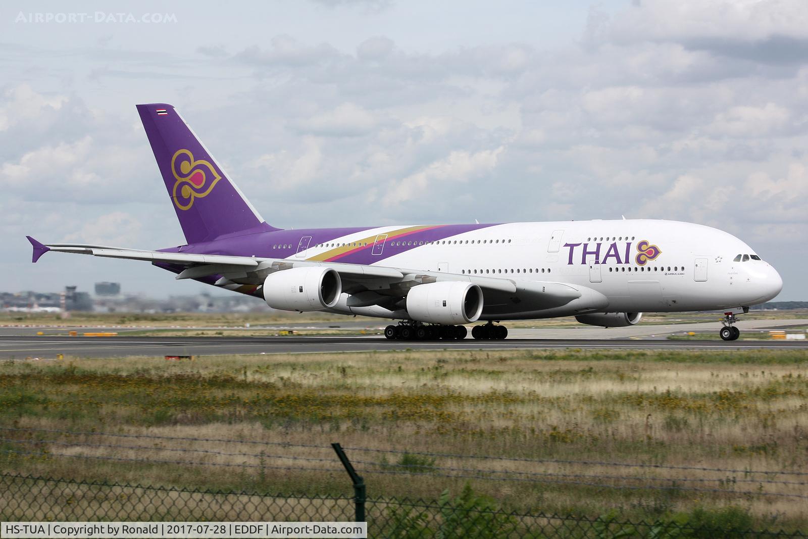 HS-TUA, 2012 Airbus A380-841 C/N 087, at fra