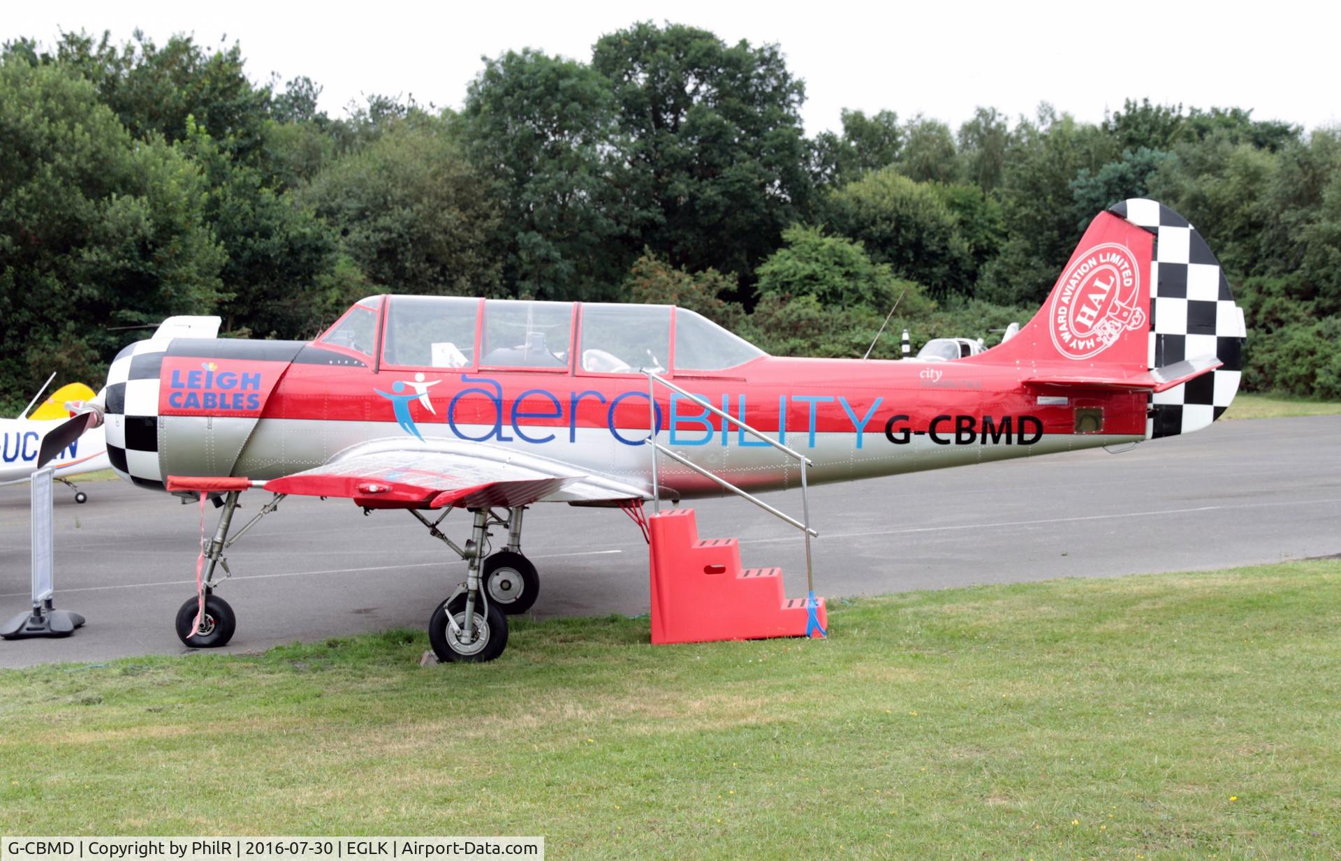 G-CBMD, 1982 Bacau Yak-52 C/N 822710, G-CBMD 1982 Yak 52 Blackbushe