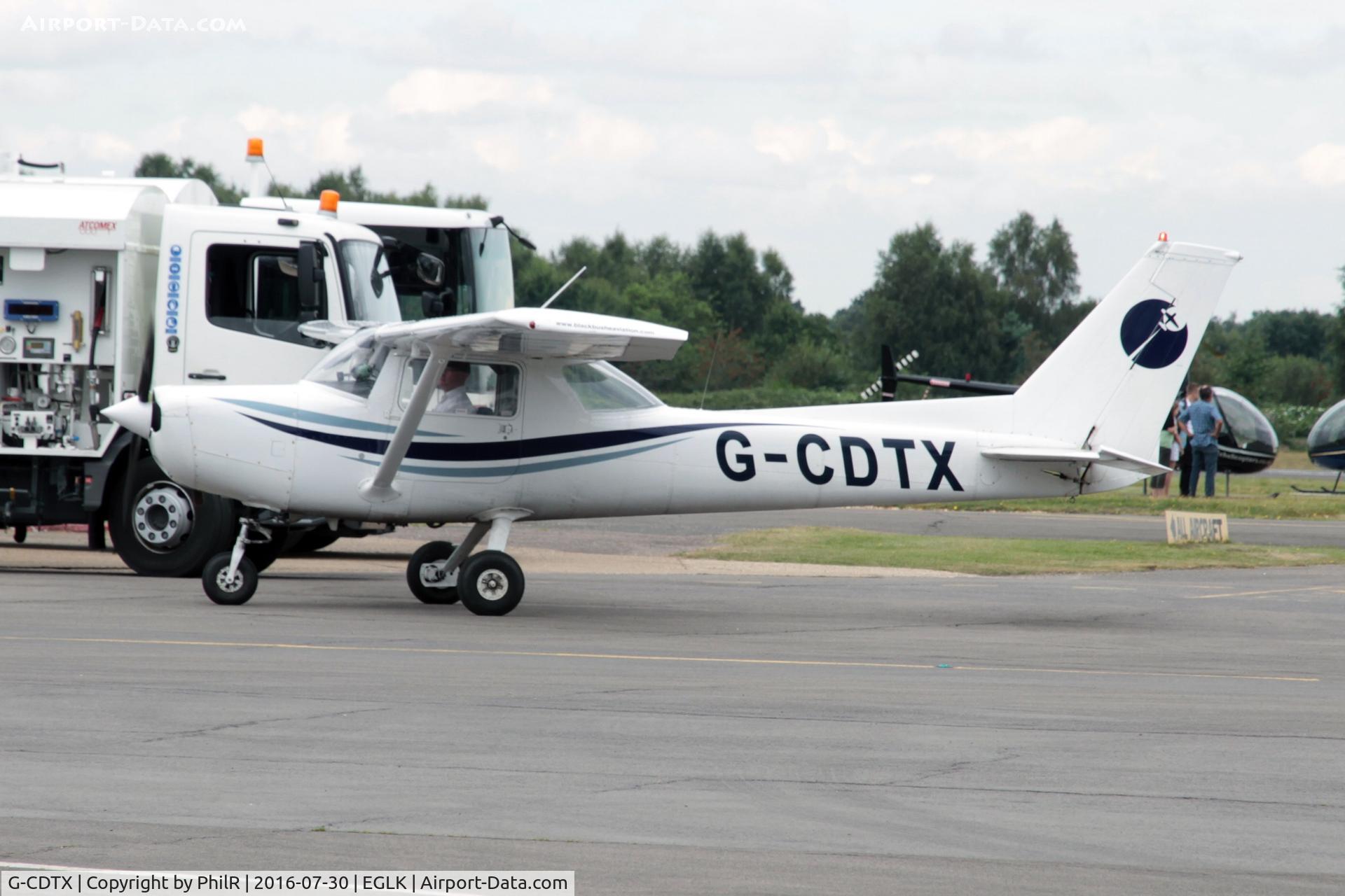 G-CDTX, 1979 Reims F152 C/N 1662, G-CDTX 1979 Reims Cessna F152 Blackbushe