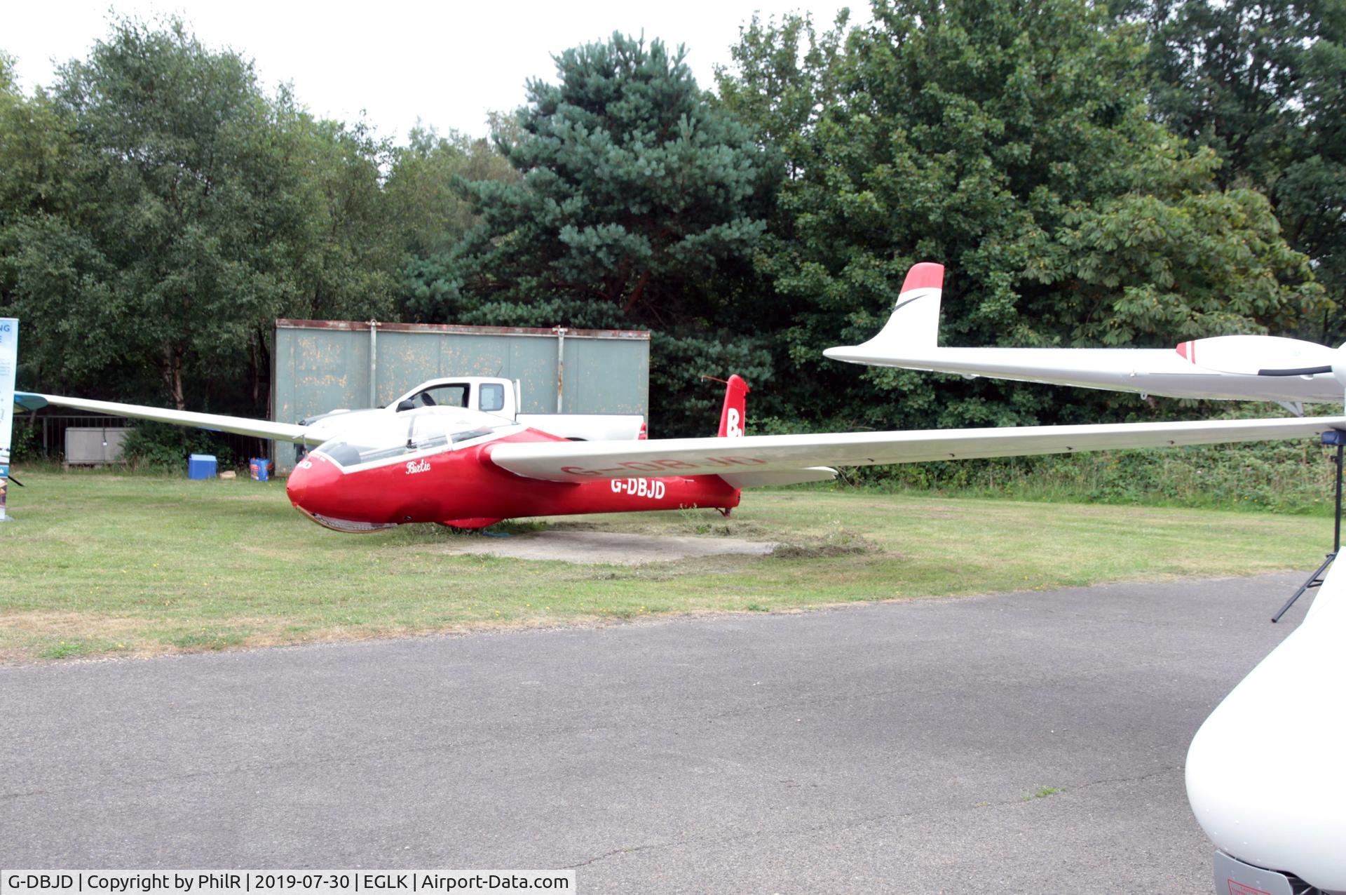 G-DBJD, 1961 PZL-Bielsko SZD-9bis Bocian 1D C/N P-391, G-DBJD 1961 PZL-Bielsko SZD 9bis Bocian 1D Blackbushe
