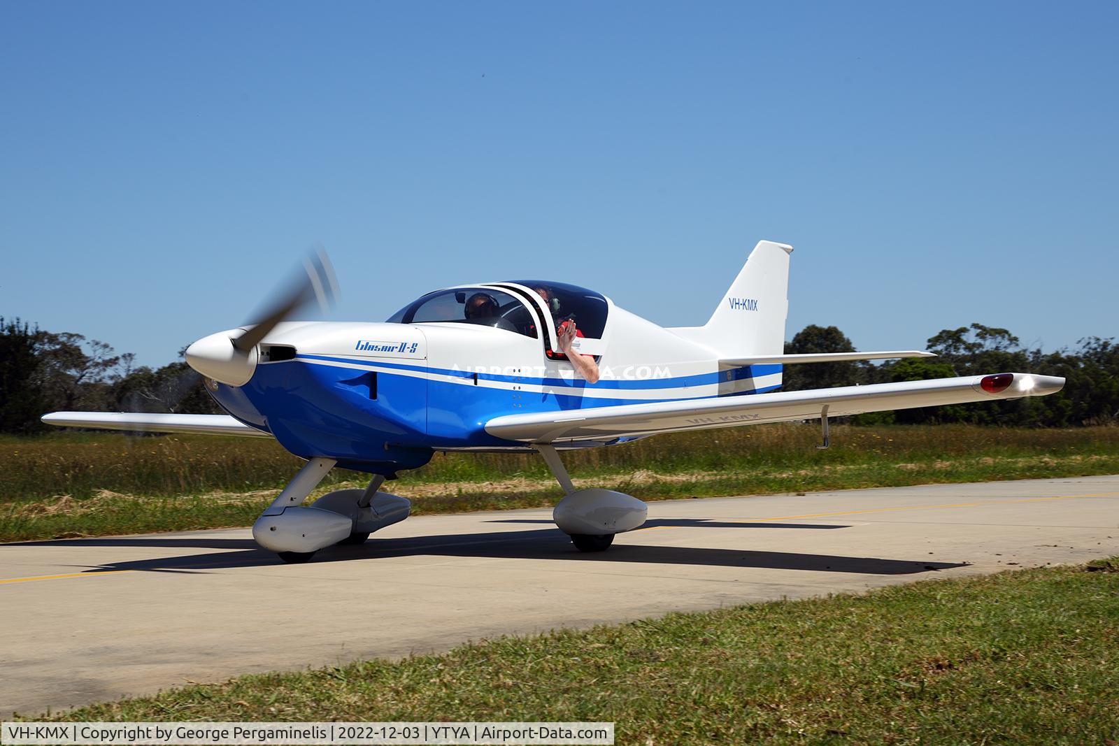 VH-KMX, 1996 Stoddard-Hamilton Glasair II FT C/N S72, Antique Aeroplane Assn of Australia Christmas toy run.