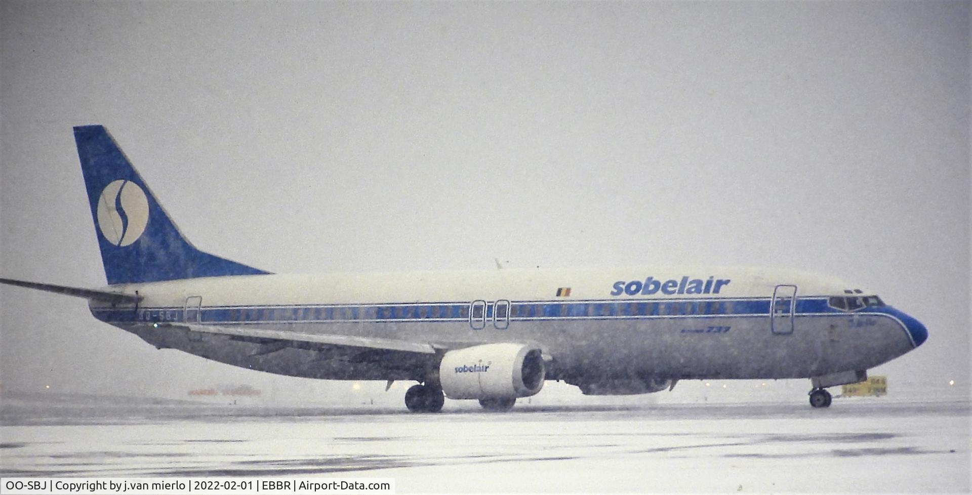 OO-SBJ, 1990 Boeing 737-46B C/N 24573, Brussels
