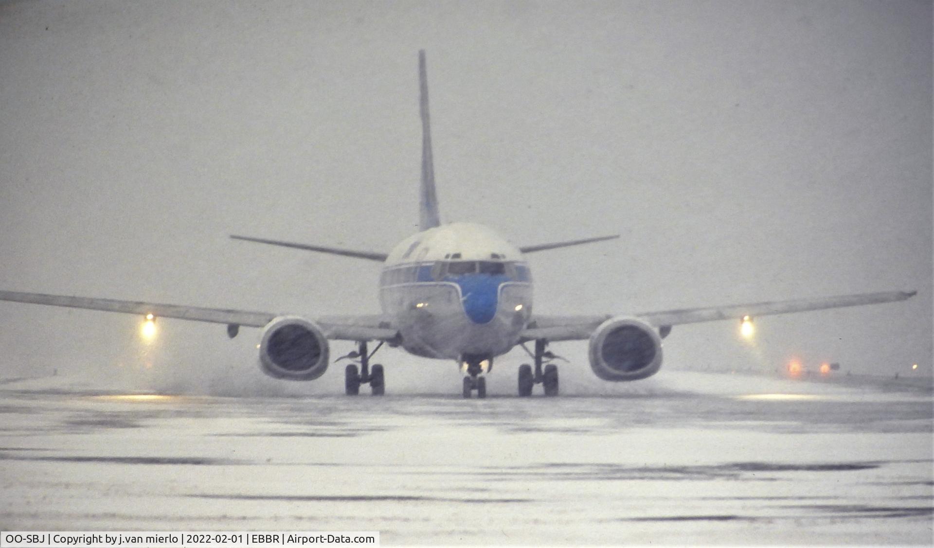 OO-SBJ, 1990 Boeing 737-46B C/N 24573, Brussels