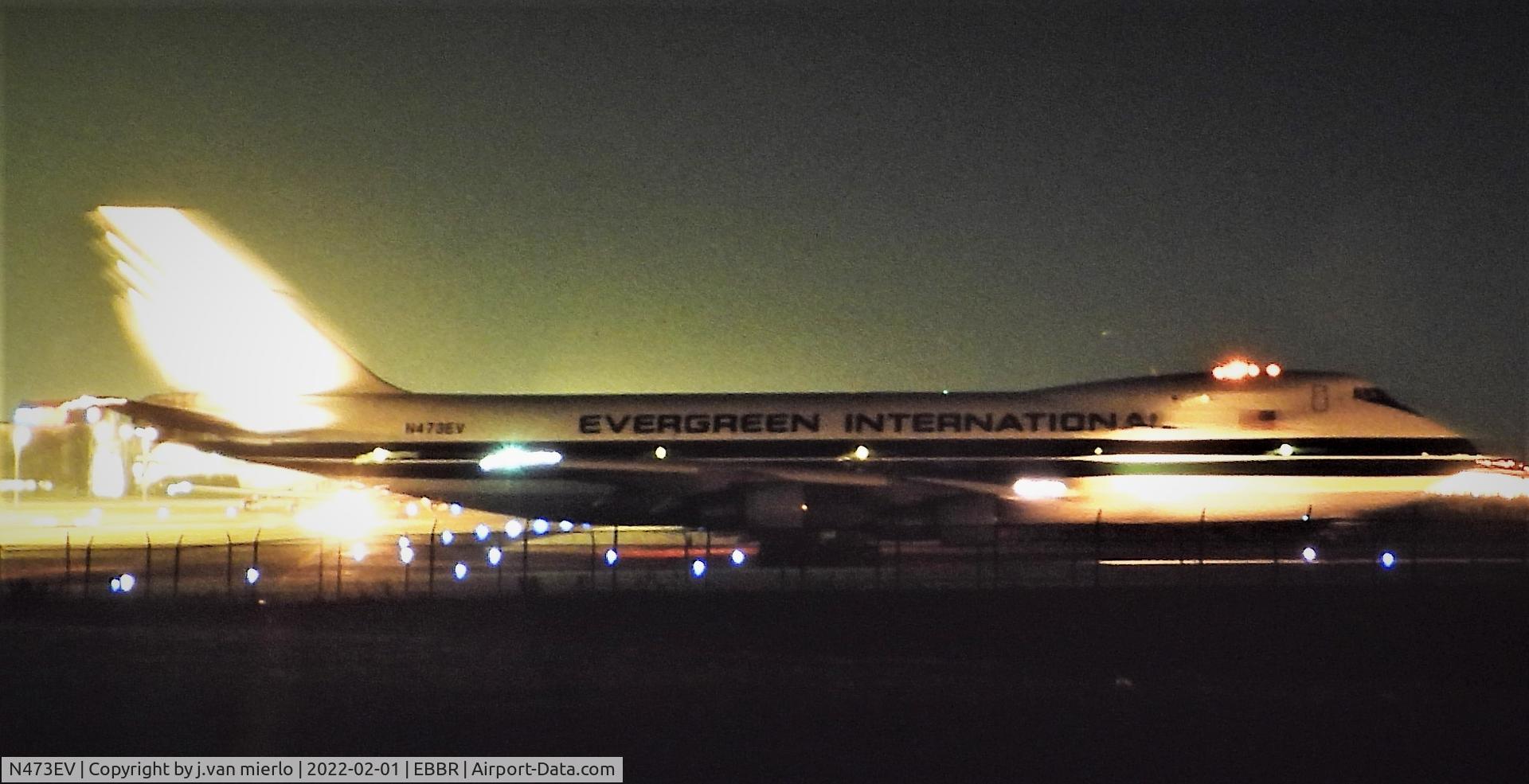 N473EV, 1970 Boeing 747-121 C/N 19657, Brussels