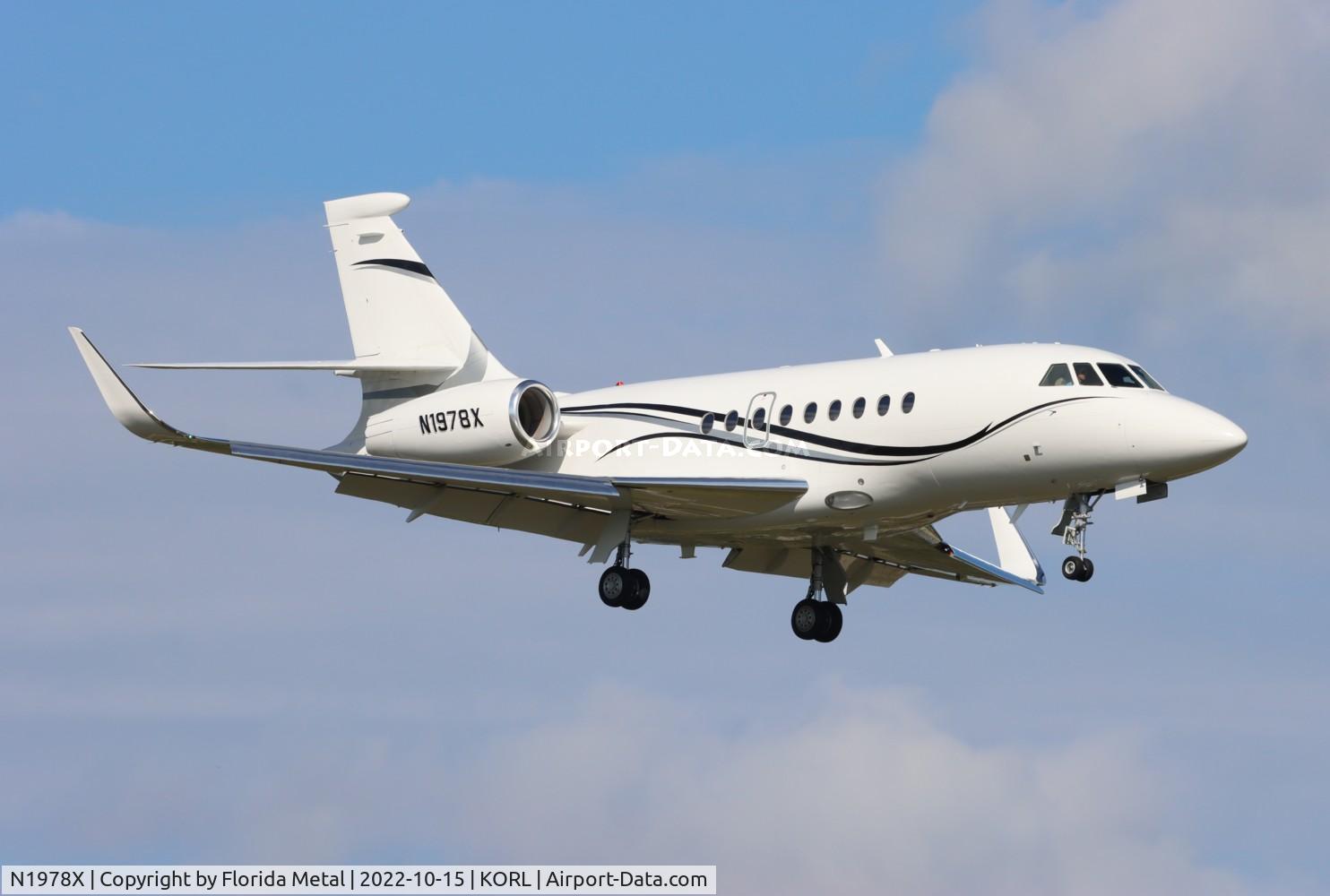 N1978X, 2003 Dassault Falcon 2000EX C/N 008, NBAA 2022