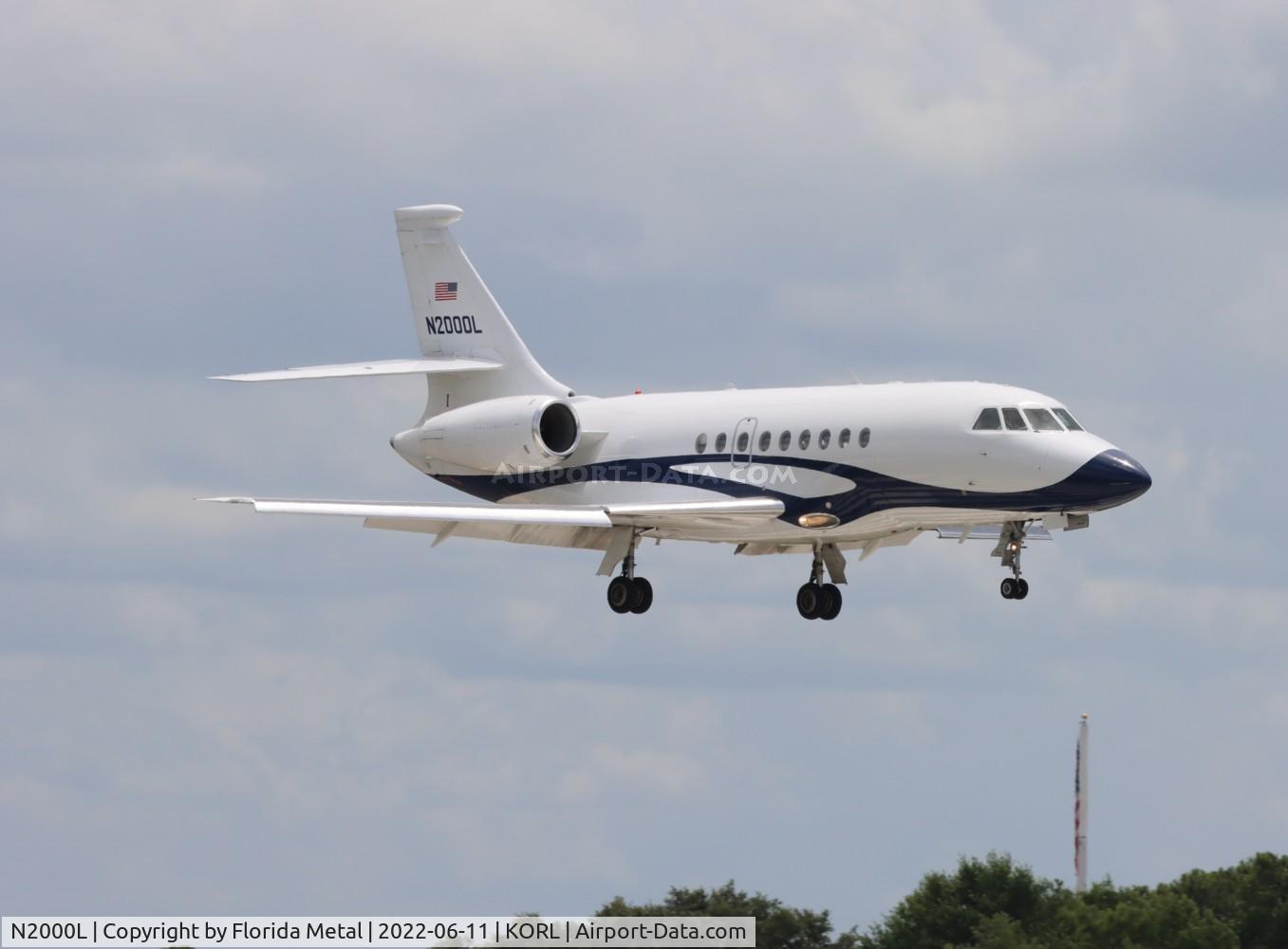 N2000L, 1999 Dassault Falcon 2000 C/N 92, ORL 2022