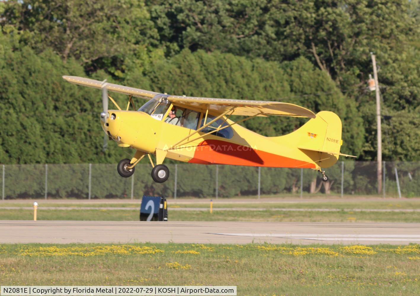 N2081E, 1946 Aeronca 7AC Champion C/N 7AC-5651, OSH 2022