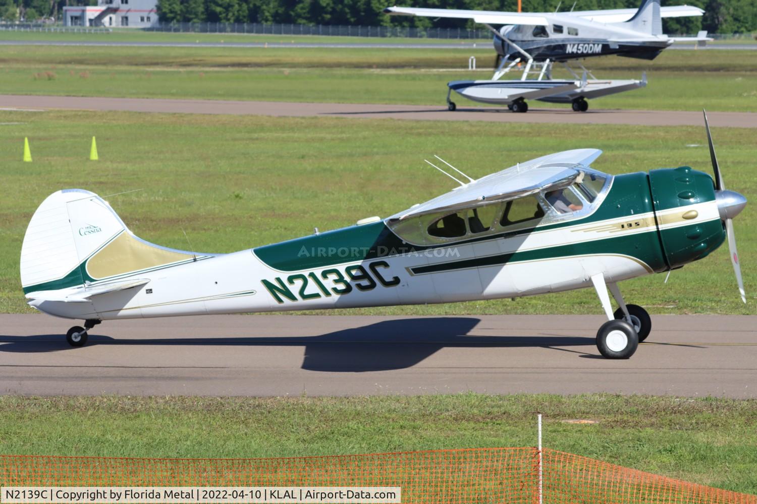 N2139C, 1953 Cessna 195B Businessliner C/N 16124, Sun N Fun 2022