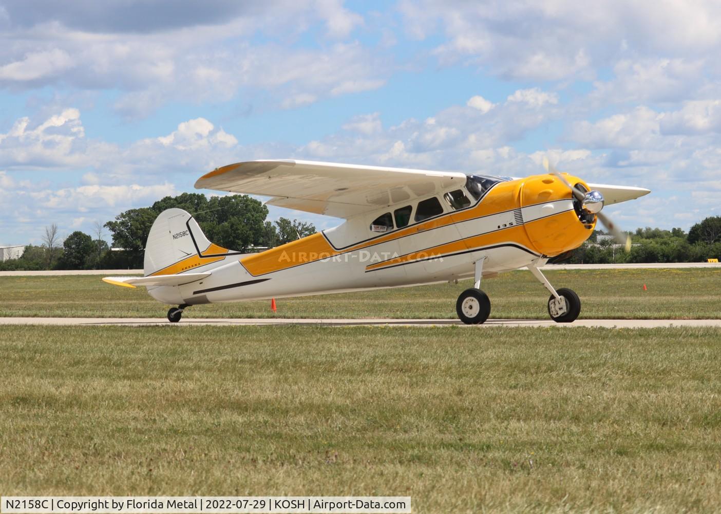 N2158C, 1954 Cessna 195B Businessliner C/N 16143, OSH 2022
