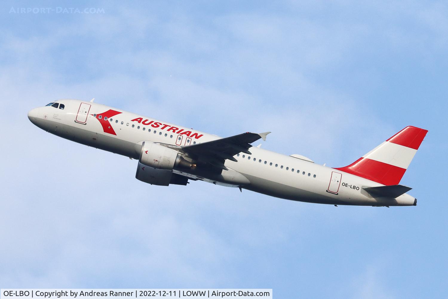 OE-LBO, 1998 Airbus A320-214 C/N 776, Austrian Airlines A320