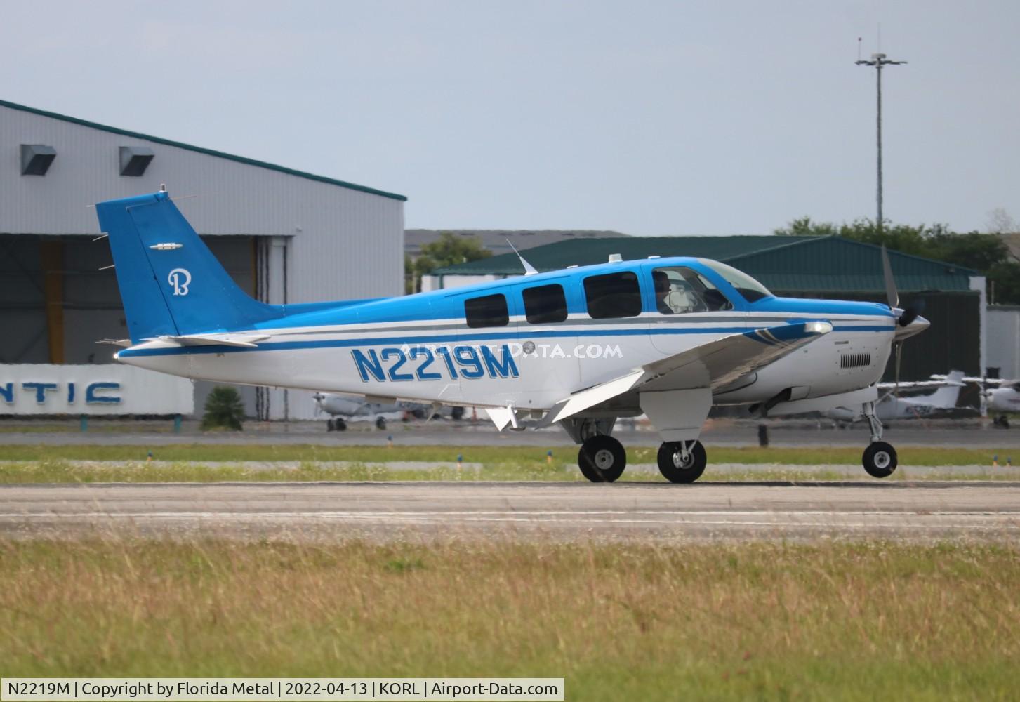 N2219M, 1998 Raytheon Aircraft Company A36 Bonanza C/N E-3149, ORL 2022