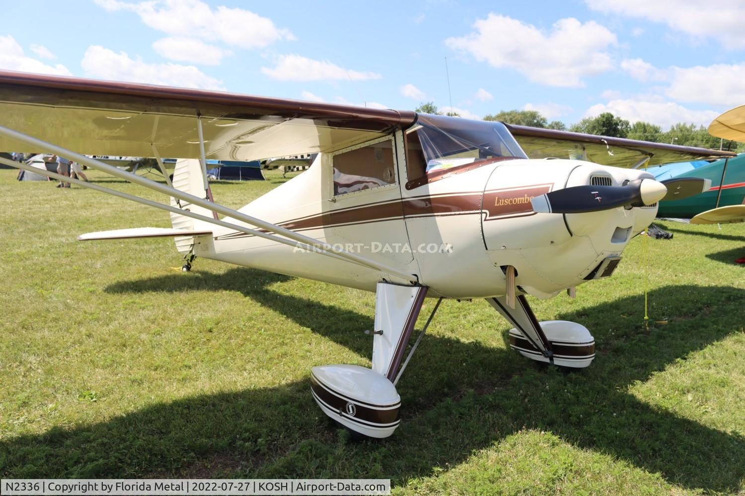 N2336, 1938 Luscombe 8A Silvaire C/N 812, OSH 2022