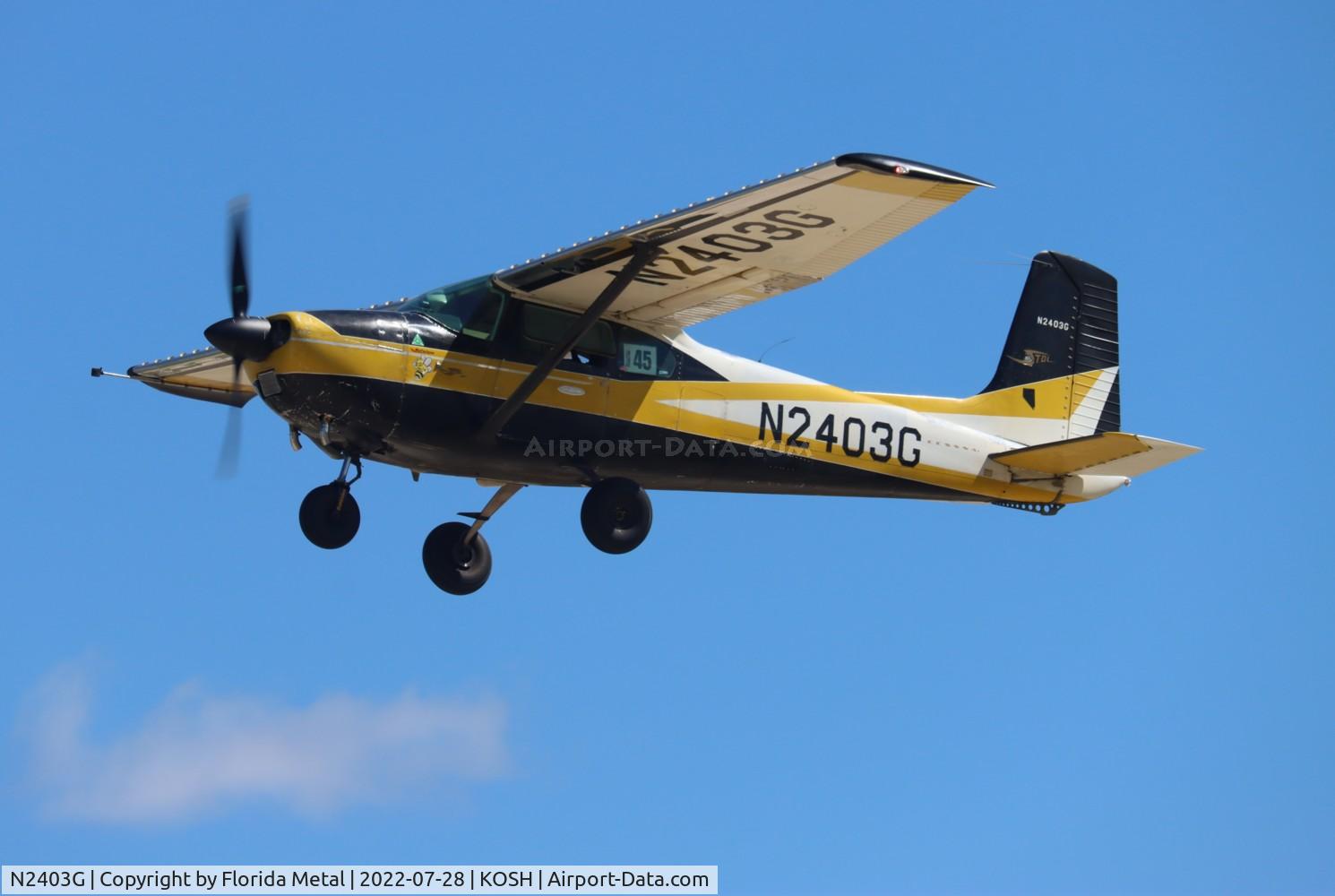 N2403G, 1958 Cessna 182B Skylane C/N 51703, OSH 2022