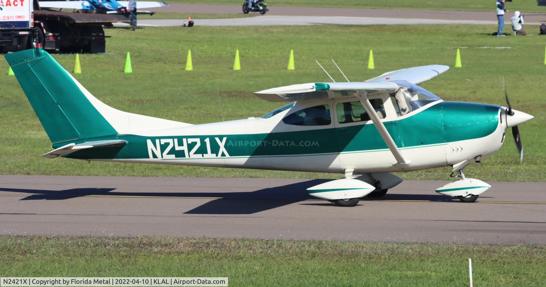 N2421X, 1965 Cessna 182H Skylane C/N 18256321, Sun N Fun 2022