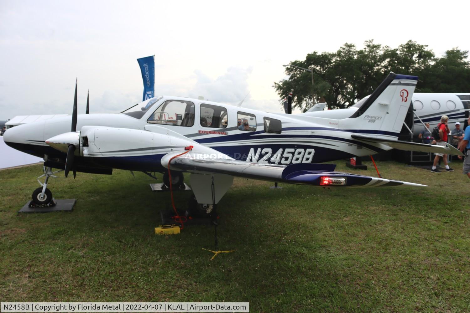 N2458B, 2016 Beech G58 C/N TH-2458, Sun N Fun 2022