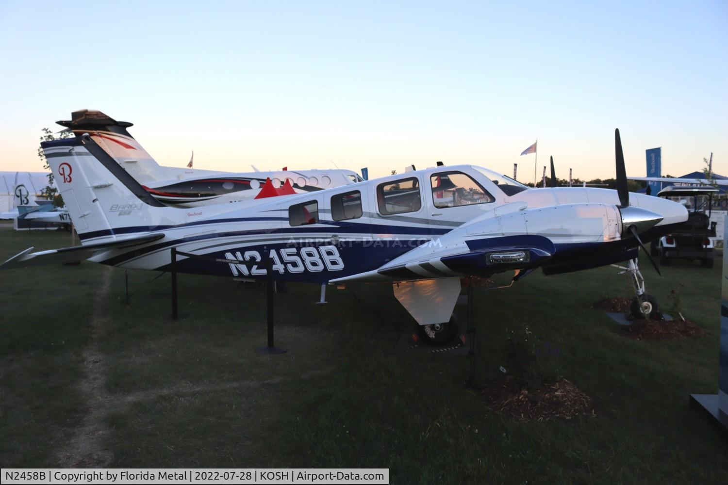 N2458B, 2016 Beech G58 C/N TH-2458, OSH 2022