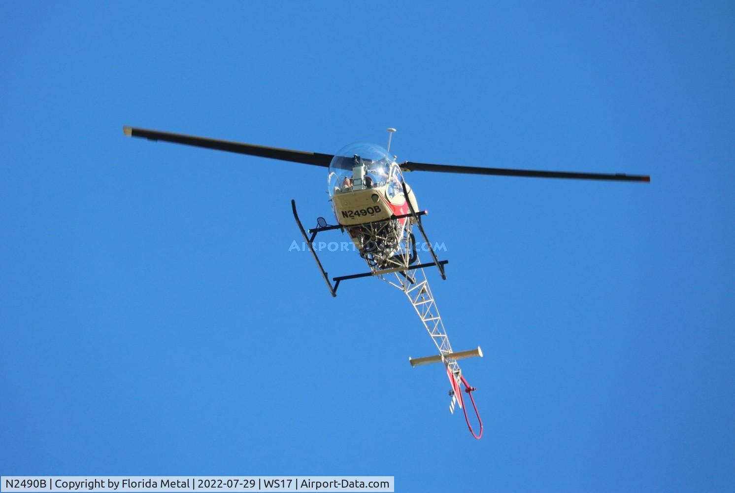 N2490B, 1956 Bell 47G-2 C/N 1516, OSH 2022