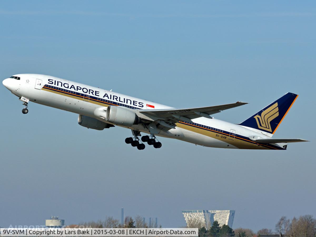 9V-SVM, 2003 Boeing 777-212/ER C/N 30874, RWY22R