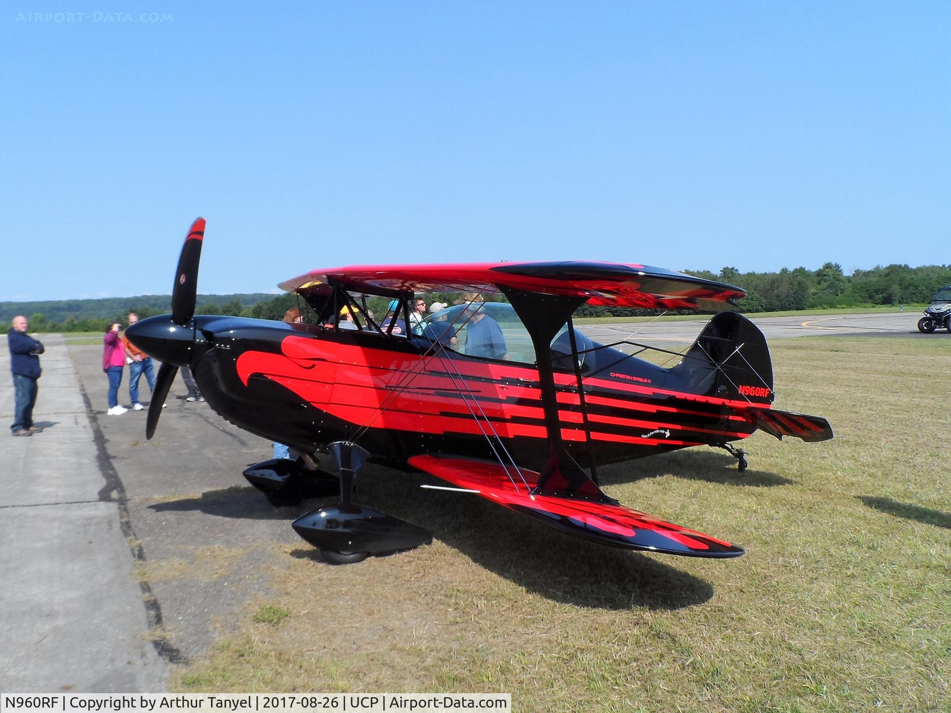 N960RF, 1985 Christen Eagle II C/N FOXWORTHY 0001, On display at the 2017 UCP Wheels and Wings Airshow