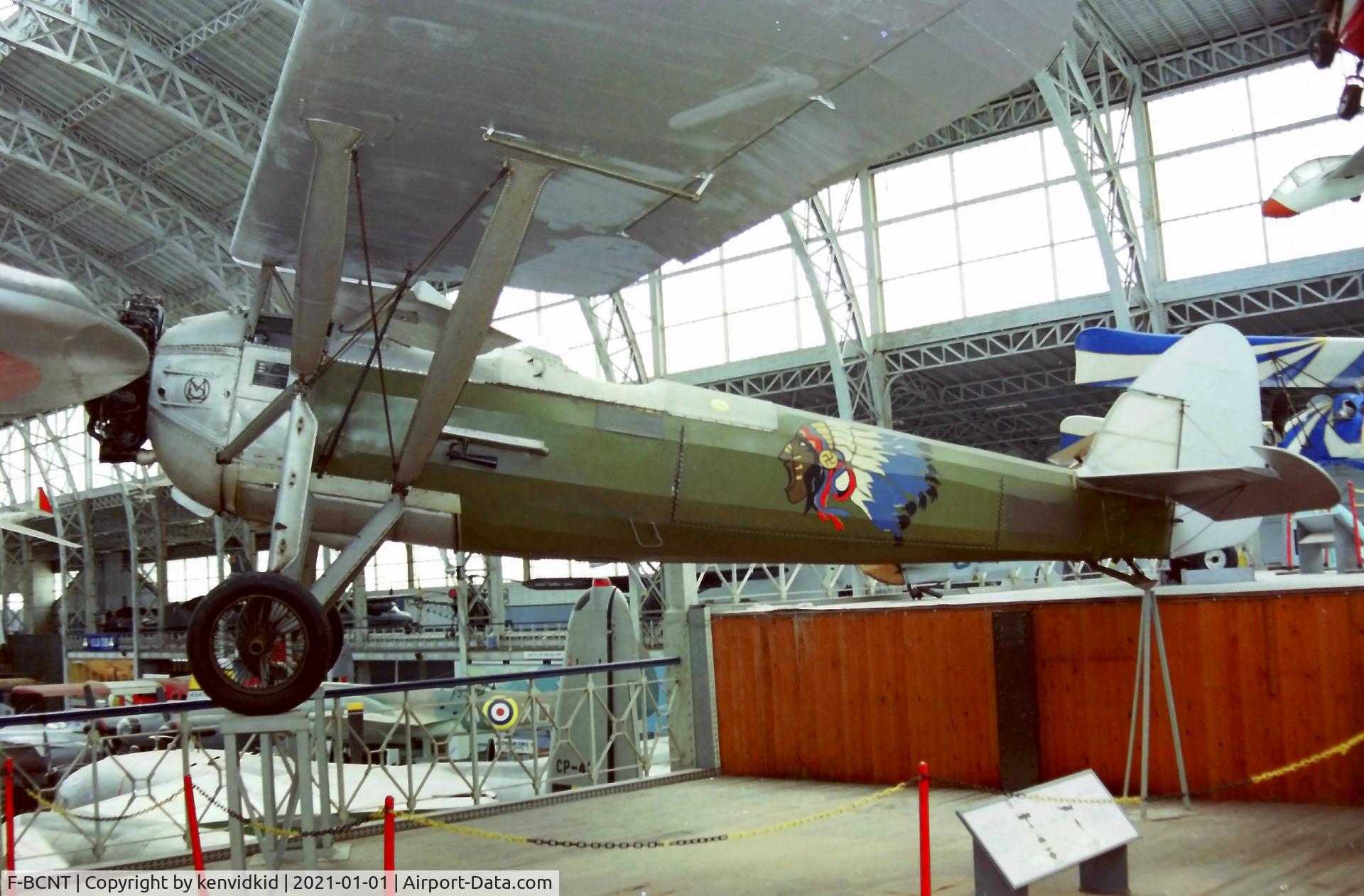 F-BCNT, Morane-Saulnier MS-315 C/N 350, At the Brussels Aviation Museum in 2000.