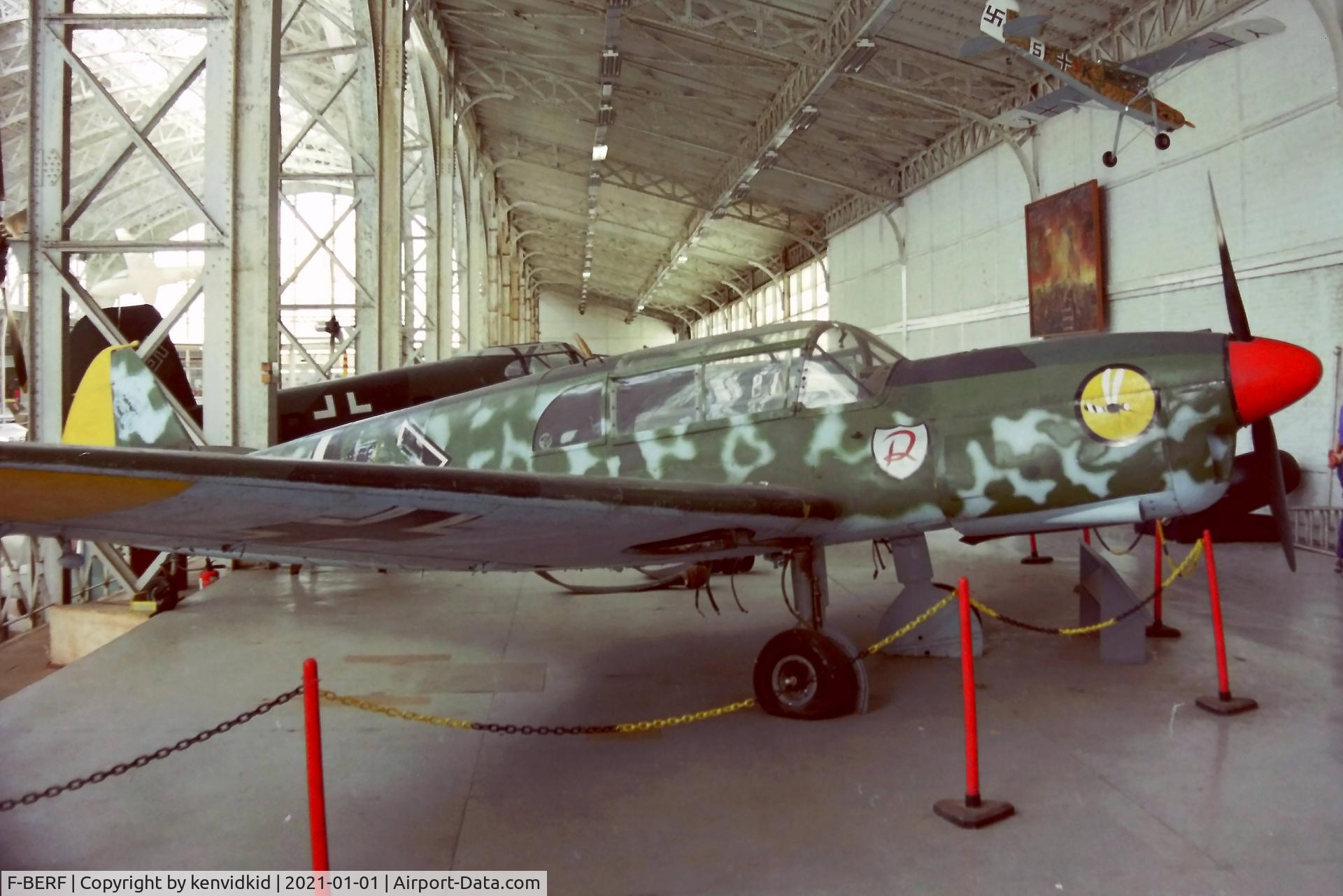 F-BERF, Nord 1002 Pingouin II C/N 184, At the Brussels Aviation Museum in 2000.